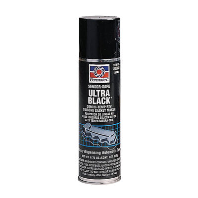 Ultra Black Oil Resistant RTV Silicone Gasket Spray, 8oz.