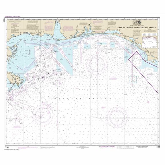 #11360 Cape St. George to Mississippi Passes image number 0