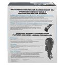 10W-30 Oil Change Kit for 4-stroke 150hp Mercury and Mariner Outboards image number 3