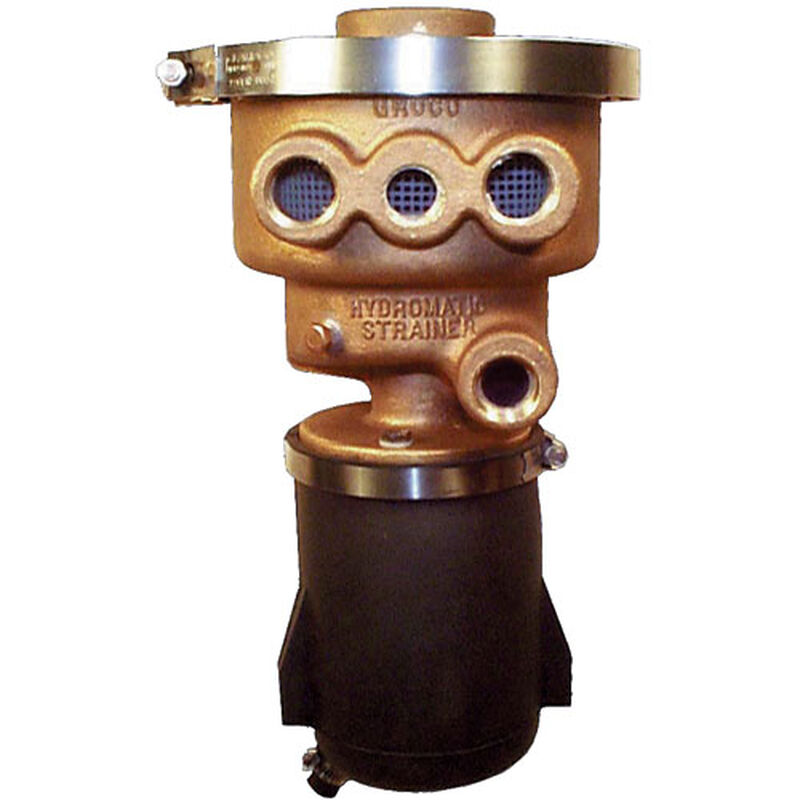 GROCO 12V Hydromatic SelfCleaning Raw Water Strainer West Marine
