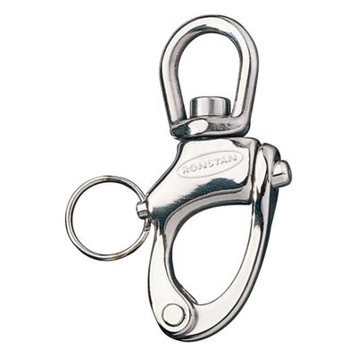 2 7/8" L Stainless Steel Large Bail Snap Shackle