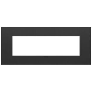 Vimar Eikon Total Look 22657.03 7-Module Cover Plate, Lava Grey