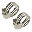 1/4" - 5/8" Stainless Steel  Hose Clamps image number 1