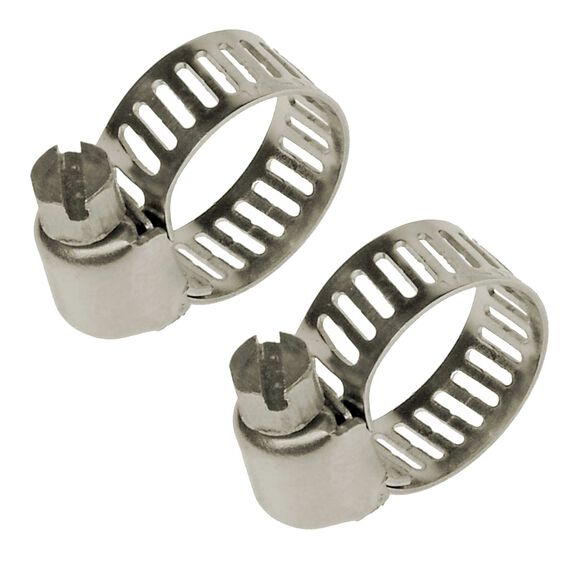 1/4" - 5/8" Stainless Steel  Hose Clamps image number 1