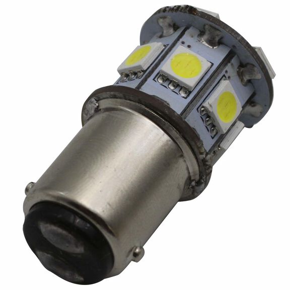 Double Contact Bayonet BA15D-1142 LED Bulb, Red image number 2