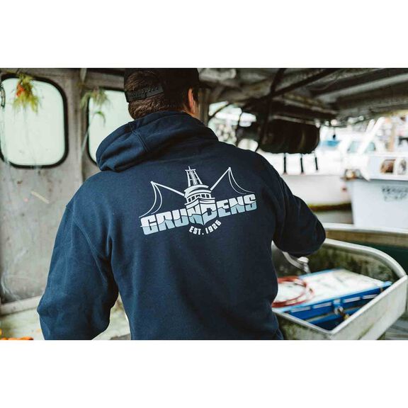 Men's Logo Boat Hoodie image number 5
