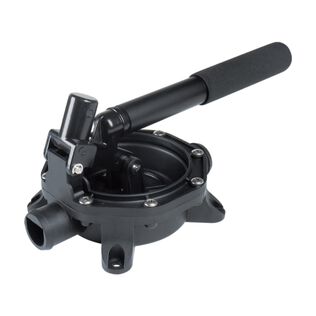 SEAFLO 2-Position Manual Diaphragm Bilge Pump, Aluminum Handle, 1.36" Hose