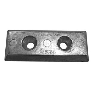 Zinc Sea Strainer Anode, 1.5" x 3.8" x 0.5"