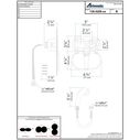 Trinidad Transom Shower Cold Only, Arctic White Cup & Lid, Small Arctic White Sprayer, 6' Stainless Steel Hose, Chrome Trinidad Handle image number 3