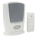 Wireless Battery Operated Portable Visual Strobe and Audible Chime Alert, 4 Chime Tones image number 0