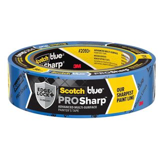 ScotchBlue PROSharp Painter's Tape 2093+-36EC, 1.41" x 60 yd (36mm x 54.8m) 1 roll