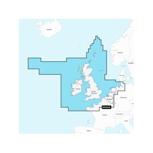 Garmin Navionics Vision+ EU628L U.K., Ireland and Holland, Electronic Chart