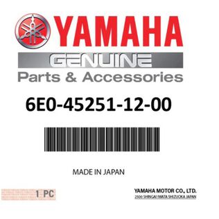 Yamaha 6E0-45251-12-00 Anode