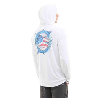 Men's Vaportek Goione American Marlin Hooded Shirt