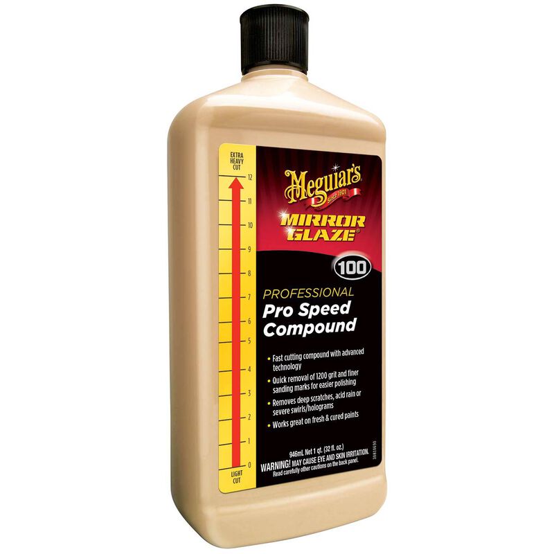 Pro Speed Rubbing Compound, Quart image number 0