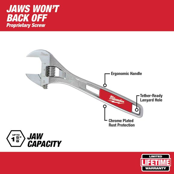 12" Adjustable Wrench image number 1