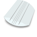 4' Megaware KeelGuard, White image number 2