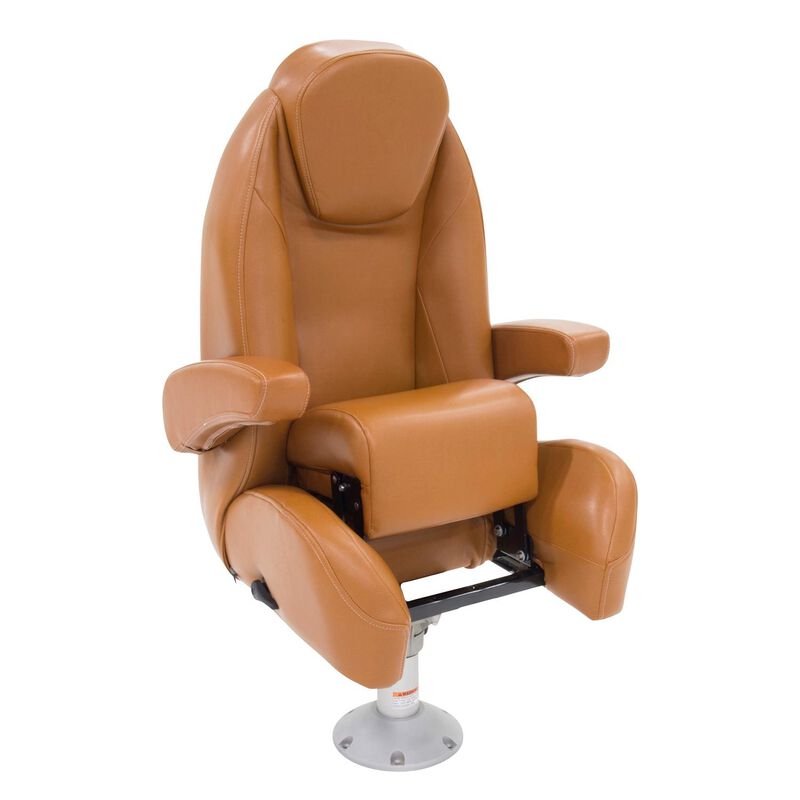 High Back Helm Seat with Recline and Flip image number 3