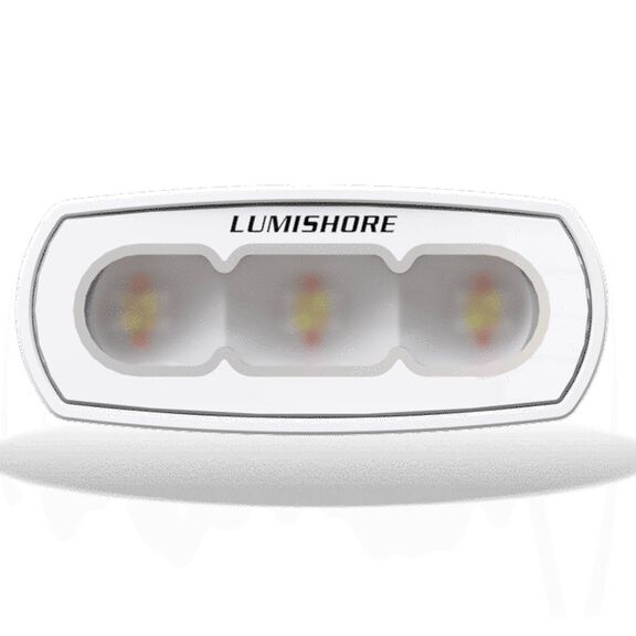 Lumishore 4" Eclipse LED Floodlight, 1,500 Lumen, White image number 0