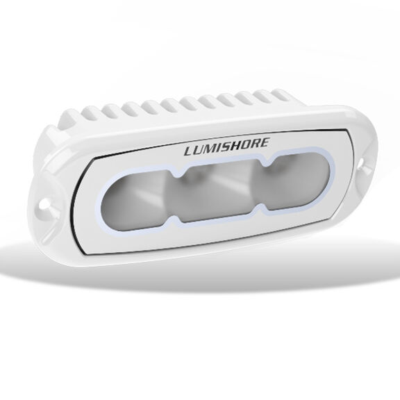 Lumishore 4" Eclipse LED Floodlight, 1,500 Lumen, White image number 0
