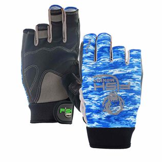 Crusher Jigging Glove, Blue Water Camo