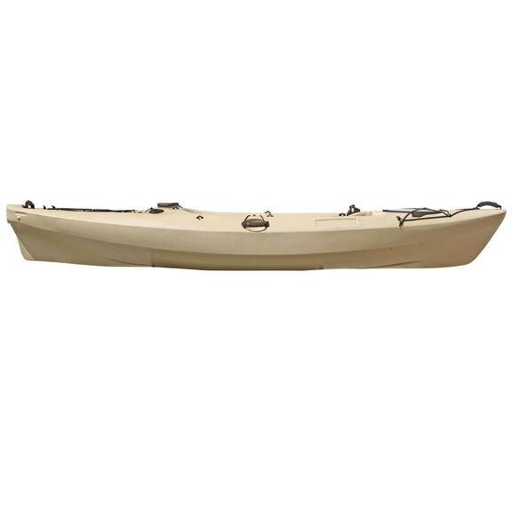 Pompano 120 Sit-On-Top Angler Kayak, Sand image number 2