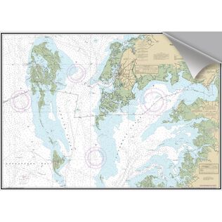 Crisfield Harbor Decorative Nautical Chart