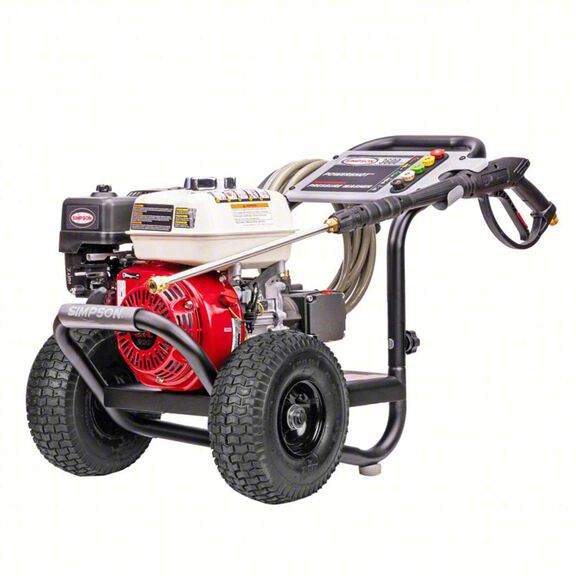 3600 PSI at 2.5 GPM HONDA GX200 with AAA Triplex Pump Cold Water Professional Gas Pressure Washer image number 0