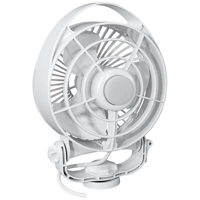 Maestro 12V Variable Speed Fan, White