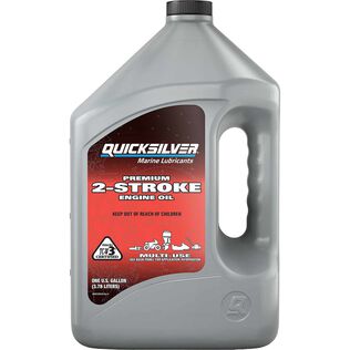 Quicksilver TC-W3 2 Stroke Conventional Marine Engine Oil, 1 Gallon