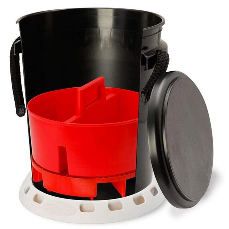 Deluxe One Bucket System, 5 Gallon, Black image number 1