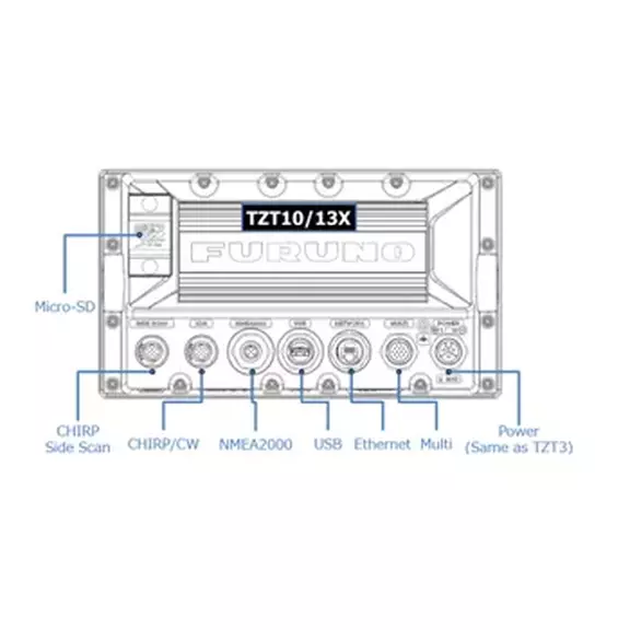 NavNet TZtouchXL TZT13X Hybrid Control Multi-Function Display image number 1
