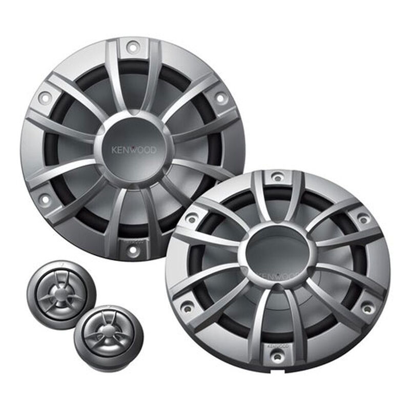 KENWOOD KFCP1603MRS 6 1/2" TwoWay Marine Component Speaker System