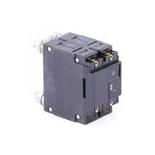 Circuit Breaker Rocker Flat Double Pole 30A