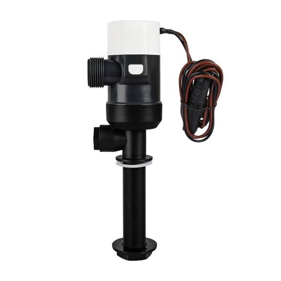 COMMODORE 1100 GPH / 12V C31-Series Vertical Livewell/Baitwell Pump &ndash; Long Housing, 360&deg; Discharge image number 1