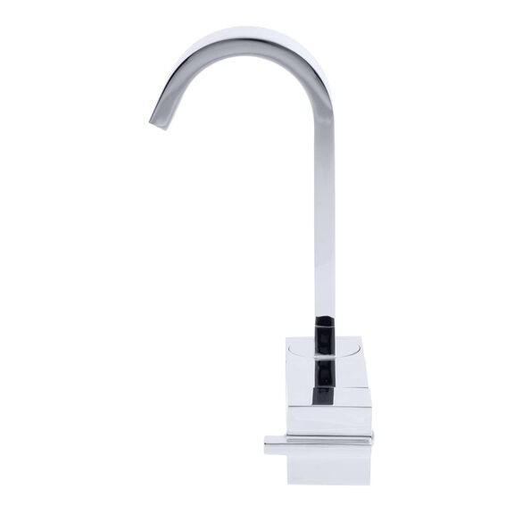 Artaine Folding Faucet, Cold Only, J-Spout, Chrome image number 1
