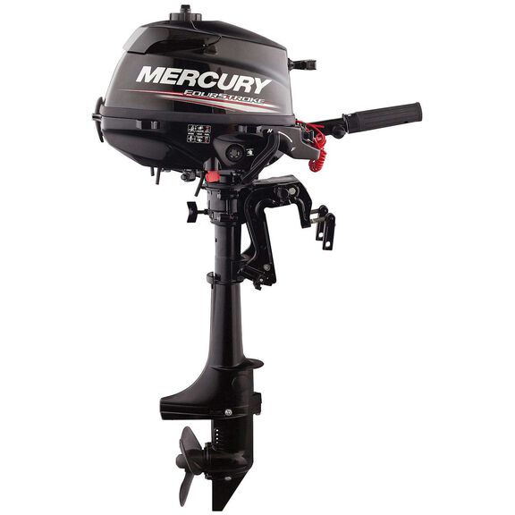 Mercury 2.5hp Tiller FourStroke Outboard Motor - 15" Shaft, Manual Tilt/Trim, Manual Start image number 0