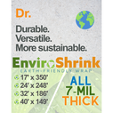 EnviroShrink Biodegradable Shrink Wrap, 17' X 350' 7MIL, White image number 4