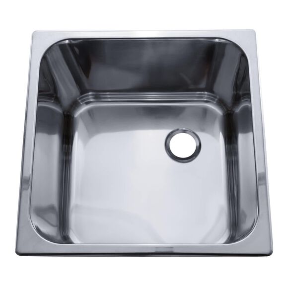 Rectangle Sink Ultra-Mirror Finish, 304 Stainless Steel, 2" Drain, SoundKOTE image number 1