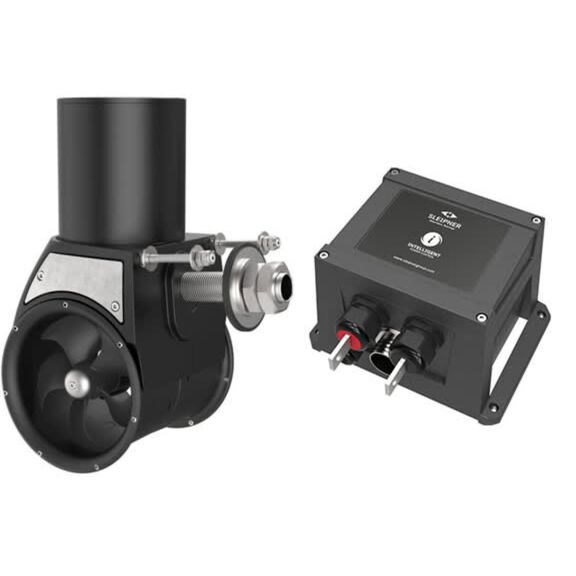 Side-Power SX50 12V DC External Compact Stern Thruster On/Off 50mm transom image number 0