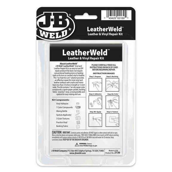 Vinyl & Leather Repair Kit image number 2