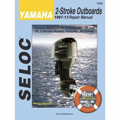Repair Manual - Yamaha Outboard 1997-2003, All 2-stroke models, 2-250 HP