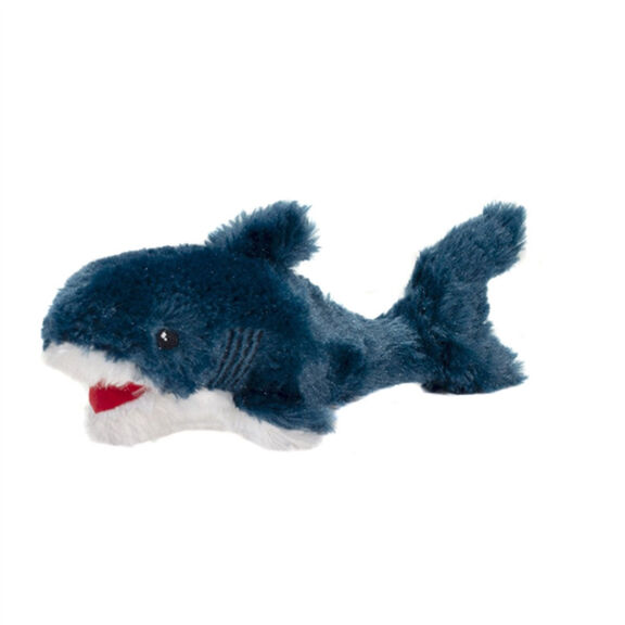 10" Blue Shark Plush Toy image number 0