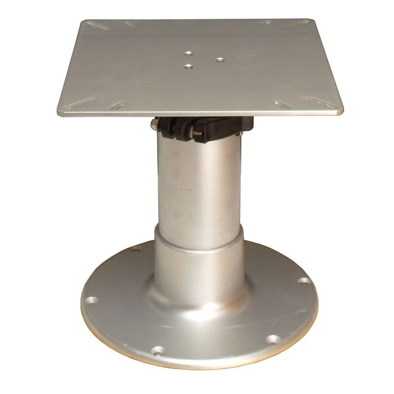 Springfield 1300750-L1 Plug-In Series Aluminum Post Base - 9" Left Flat Side