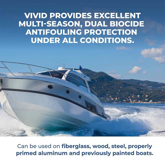 ViViD Antifouling Paint, Black, Gallon image number 1