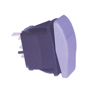 Contura&reg; III Illuminated Weather-Resistant Rocker Switches, Black & Gray Paddles