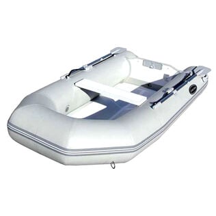 RIB-310 Fiberglass Hull Inflatable Boat, Compact Folding Transom, PVC Material, 881lb Capacity