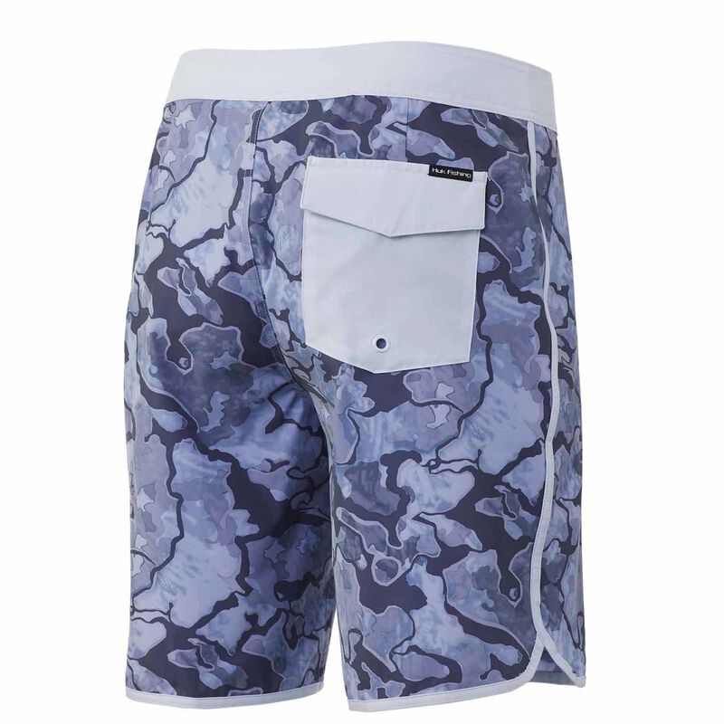Men's Current Camo Classic Board Shorts image number 1