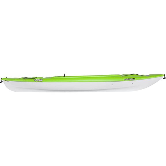 Summit 100X Sit-Inside Kayak, Lime Green/White image number 1