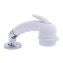 Deck-Mount Sprayer Small Arctic White Sprayer w/Elbow, 6' White Rubber Hose, Ultra-Low Profile Holder image number 0
